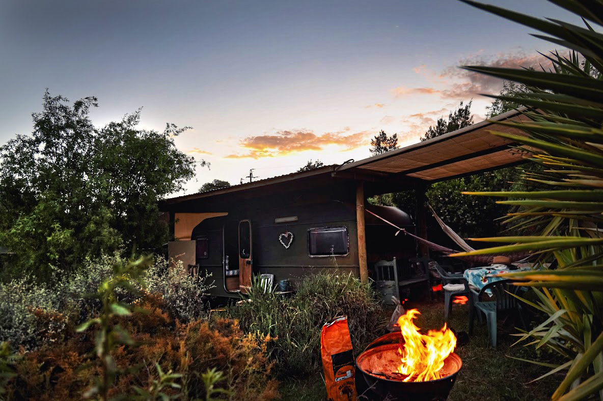 Fynbos caravan front